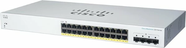 מתג מנוהל Cisco CB220 24P Port 1GB+4XSFP | PC SQUAD
