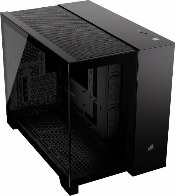 מארז Corsair 2500X Mini-Tower mATX Tempered Glass NO FANS | PC SQUAD