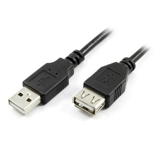כבל מאריך 3 מטר USB GOLD | PC SQUAD