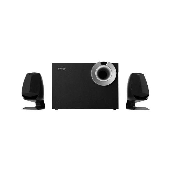 רמקולים Edifier M201BT 2.1 34W RMS BT 5.0 AUX Black | PC SQUAD