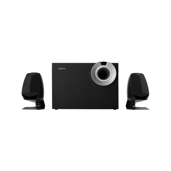 רמקולים Edifier M201BT 2.1 34W RMS BT 5.0 AUX Black | PC SQUAD