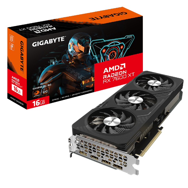 כרטיס מסך Gigabyte RX 7600 XT 16GB 128Bit OC | PC SQUAD