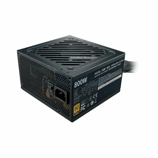 ספק כוח Cooler Master 800W 80 PLUS GOLD none Modular PSU | PC SQUAD