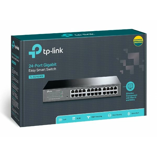 סוויץ' TPLINK TL-SG1024 24 PortDesktop&Rackmount Switch 1G | PC SQUAD