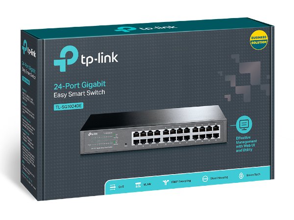 סוויץ' TPLINK TL-SG1024 24 PortDesktop&Rackmount Switch 1G | PC SQUAD