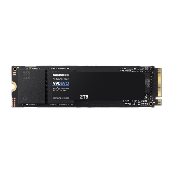דיסק פנימי Samsung 990 EVO 2TB PCIE4.0X4/5.0X2 NVME gen 4/5 | PC SQUAD