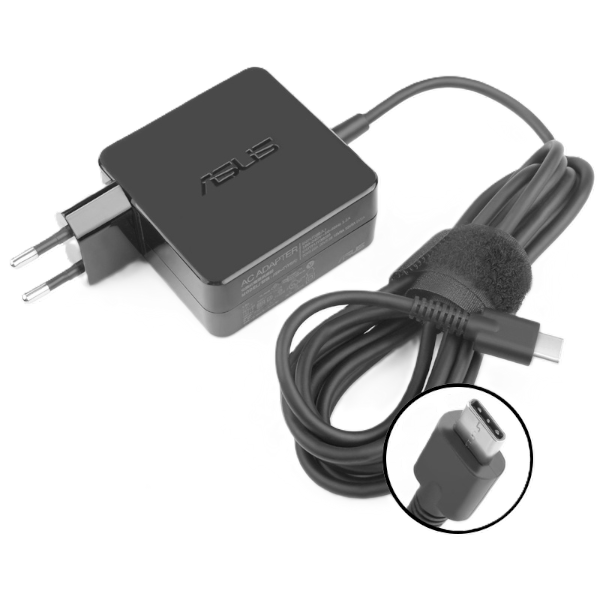 מטען מקורי ASUS 65Watt Type-C | PC SQUAD