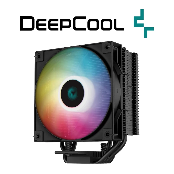 קירור אוויר למעבד DeepCool AG400 Black ARGB 220W TDP 150mm | PC SQUAD
