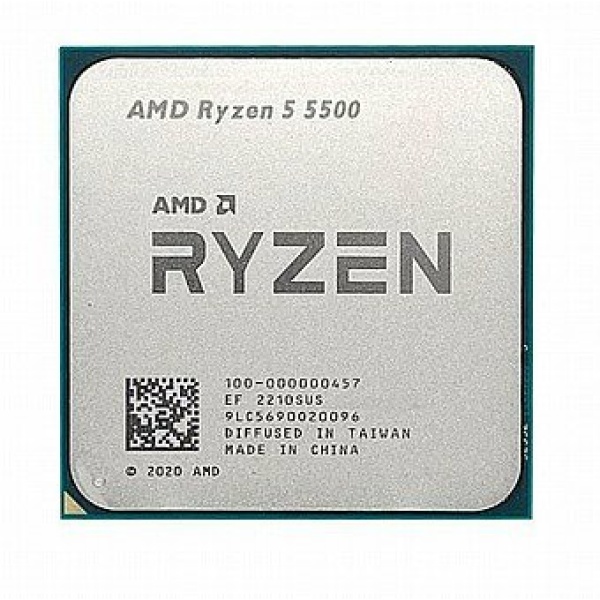 מעבד AMD Ryzen 5 5500 3.6Ghz 4.2Ghz AM4 Tray no cooler | PC SQUAD