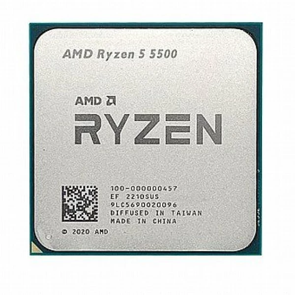 מעבד AMD Ryzen 5 5500 3.6Ghz 4.2Ghz AM4 Tray no cooler | PC SQUAD
