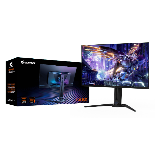 מסך GIGABYTE Aorus FO32U2 4K UHD 31.5 QD-OLED 0.03ms 240Hz | PC SQUAD