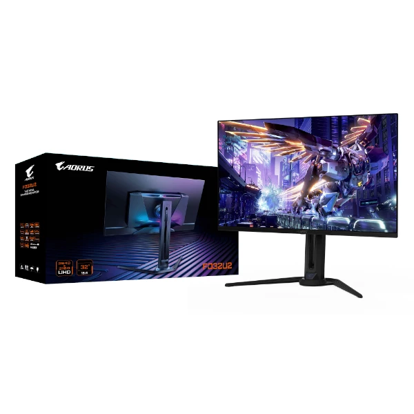 מסך GIGABYTE Aorus FO32U2 4K UHD 31.5 QD-OLED 0.03ms 240Hz | PC SQUAD