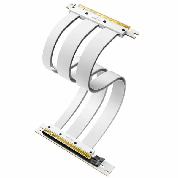 כבל לכרטיס מסך Antec PCIE 4.0 Riser Cable White | PC SQUAD