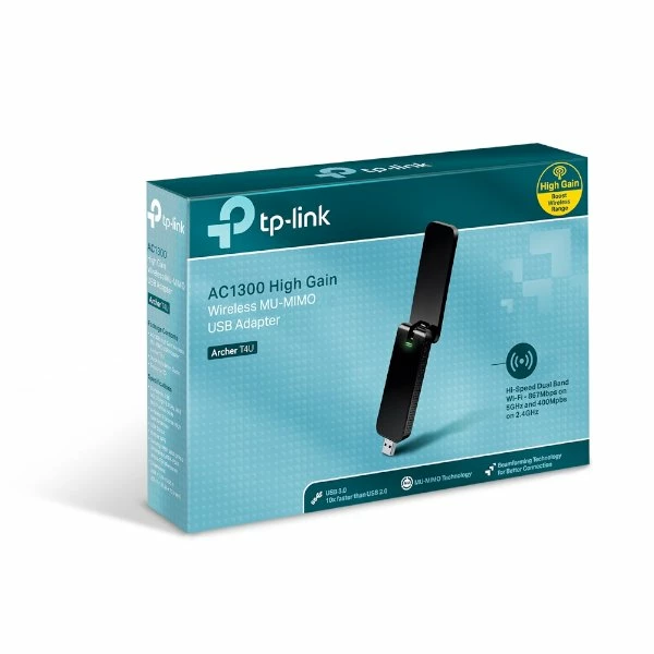 כרטיס רשת אלחוטי TPLINK Archer T4U USB 3.0 | PC SQUAD