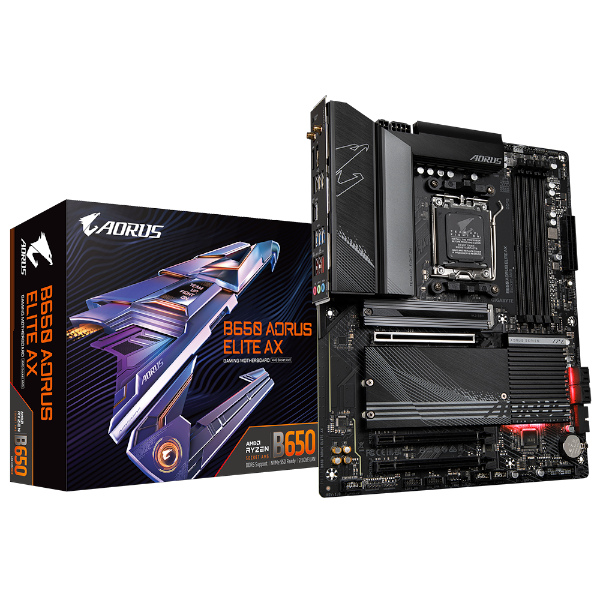 לוח אם Gigabyte B650 AORUS PRO AX ATX Zen4 AMD WIFI6E | PC SQUAD