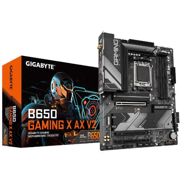 לוח Gigabyte B650 Gaming X AX V2 ATX WIFI BT AMD Zen4 AM5 DDR5 | PC SQUAD