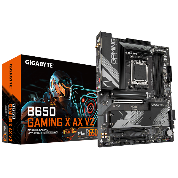 לוח Gigabyte B650 Gaming X AX V2 ATX WIFI BT AMD Zen4 AM5 DDR5 | PC SQUAD