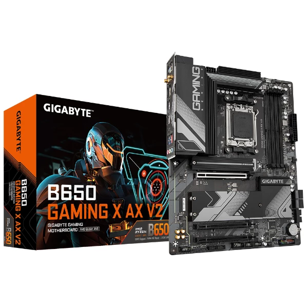 לוח Gigabyte B650 Gaming X AX V2 ATX WIFI BT AMD Zen4 AM5 DDR5 | PC SQUAD