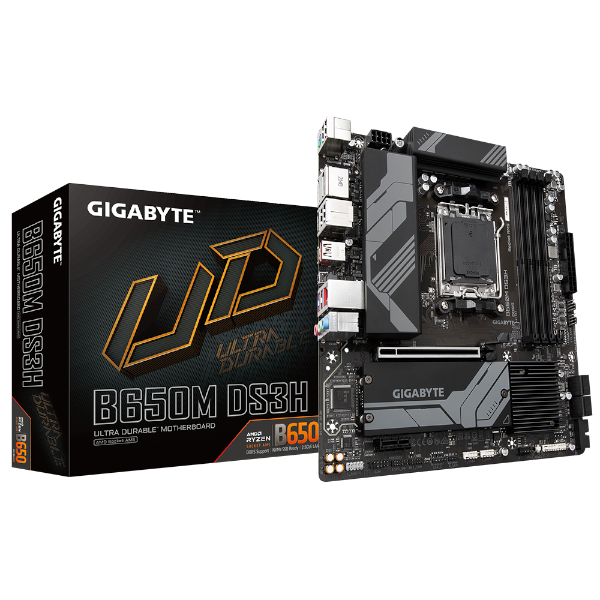 לוח Gigabyte B650M DS3H rev1.3 AM5 AMD CPU Micro-Atx DDR5 | PC SQUAD