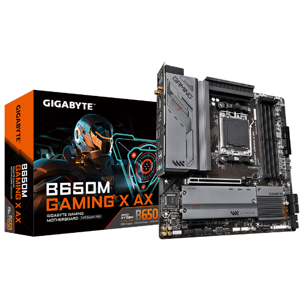 לוח Gigabyte B650M Gaming X AX 1.1 WIFI BT for AMD Zen4 AM5 DDR5 | PC SQUAD