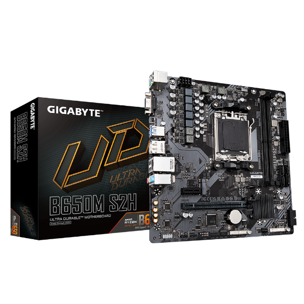 לוח Gigabyte B650M S2H AM5 Micro-Atx DDR5 DP HDMI AMD | PC SQUAD