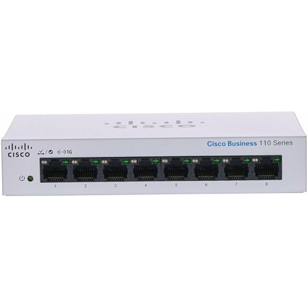 סוויץ' לא מנוהל CISCO 8 PORT 1GB Unmanaged External PSU | PC SQUAD