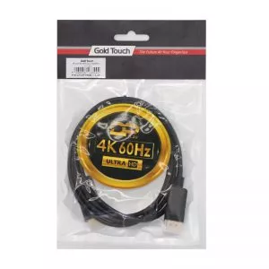 כבל אקטיבי DP ל-HDMI תומך עד 4K 60hz אורך 1.8 מטר חד כיווני | PC SQUAD