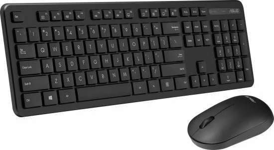 סט אלחוטי 3 שפות ASUS CW100 KEY+MOUSE HEBREW ENGLISH RUSSIAN | PC SQUAD