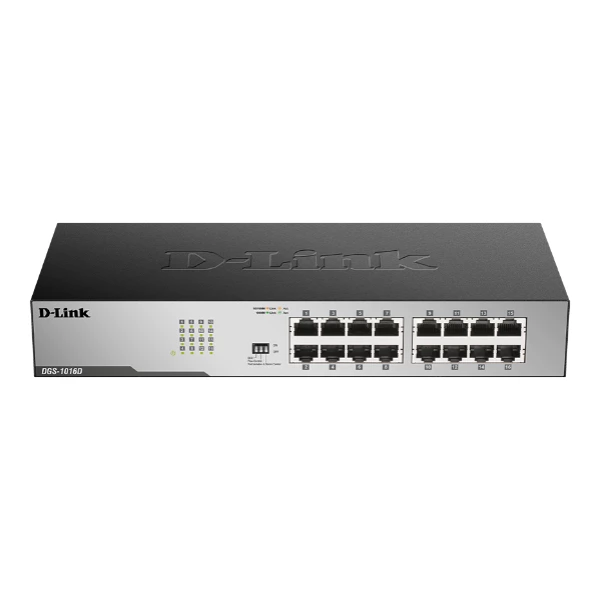 מתג לא מנוהל גיגהביט D-LINK 16 PORT Unmanaged 1GB Switch | PC SQUAD