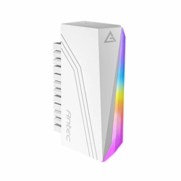 מתאם 90 מעלות ל24-פין ARGB White Adapter °Antec 24-pin 90 | PC SQUAD