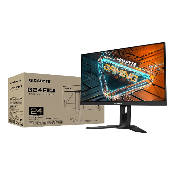 מסך גימינג Gigabyte G24F 2 Gaming SS IPS FHD 1Ms 165Hz 8Bits 23.8 | PC SQUAD