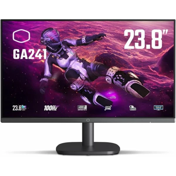 מסך גיימינג Cooler Master GA241 23.8 VA FHD 100hz high contrast | PC SQUAD