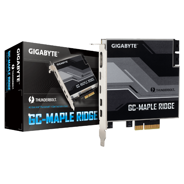 כרטיס הרחבה ללוחות Gigabyte נתמכים  Gigabyte Thunderbolt 4 | PC SQUAD