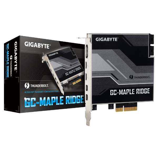כרטיס הרחבה ללוחות Gigabyte נתמכים  Gigabyte Thunderbolt 4 | PC SQUAD