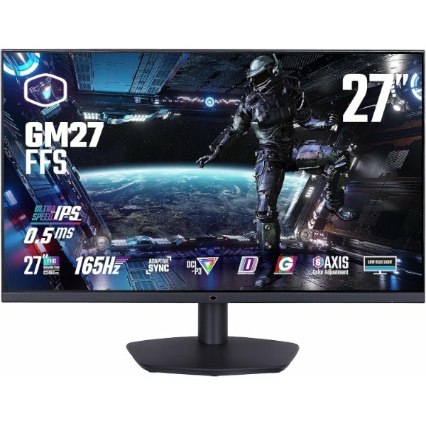 מסך Cooler Master GM27 SS IPS 0.5MS 165HZ FHD ADAPTIVE SYNC | PC SQUAD