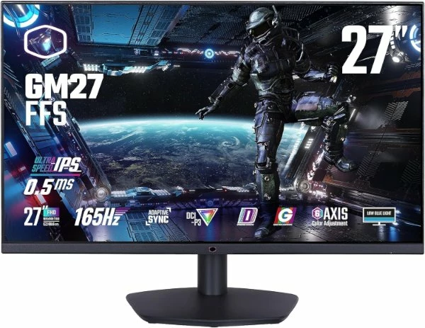 מסך Cooler Master GM27 SS IPS 0.5MS 165HZ FHD ADAPTIVE SYNC | PC SQUAD