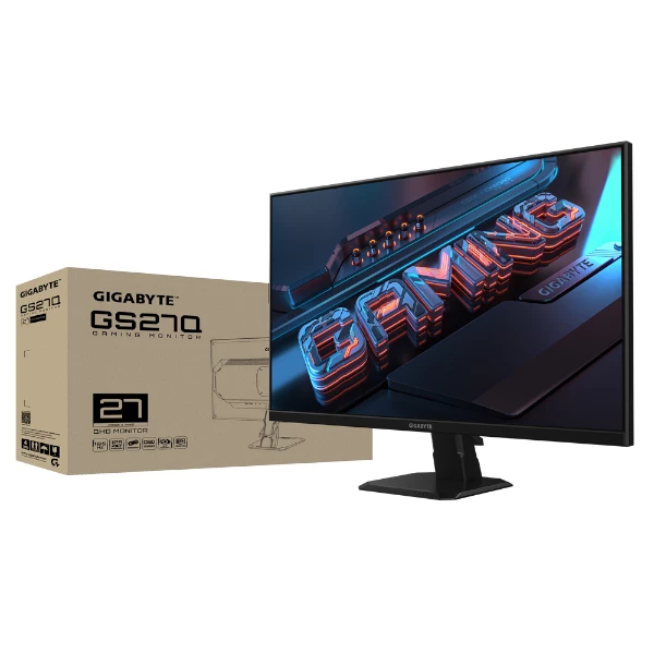 מסך גיימינג Gigabyte GS27Q SS IPS 2K QHD 1ms HDR READY 170HZ OC | PC SQUAD
