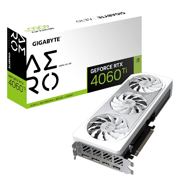 כרטיס מסך Gigabyte RTX 4060 Ti AERO OC 8GB | PC SQUAD