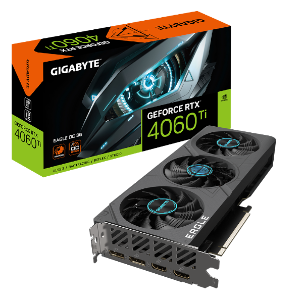 כרטיס מסך Gigabyte RTX 4060 Ti EAGLE OC 8GB 1XHDMI 3XDP | PC SQUAD