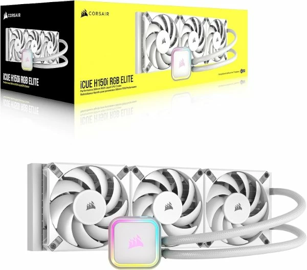 קירור נוזלי משולש Corsair iCUE H150i RGB ELITE | PC SQUAD