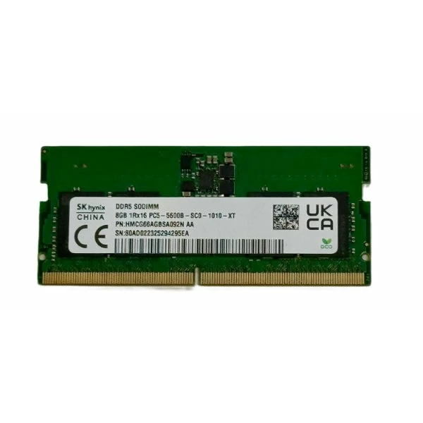 SK-Hynix 8GB DDR5 5600MHz SODIMM PC5-5600B-SC0 1Rx16 1.1V SO-DIMM | PC SQUAD