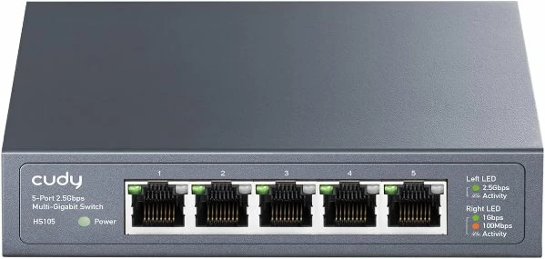 מתג Cudy 5 Port 2.5GB Unmanged Switch | PC SQUAD