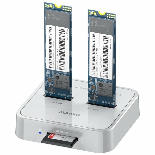 תחנת עגינה לדיסקים MAIVO Type-C to M.2/NVME Plus Card Reader | PC SQUAD