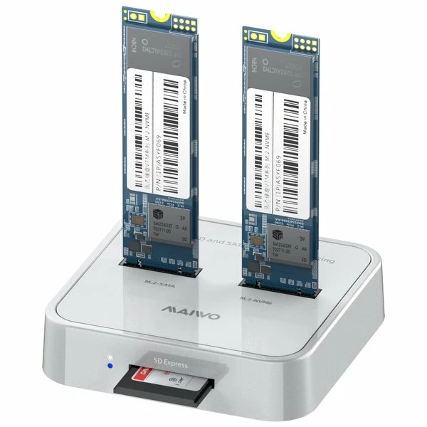 תחנת עגינה לדיסקים MAIVO Type-C to M.2/NVME Plus Card Reader | PC SQUAD