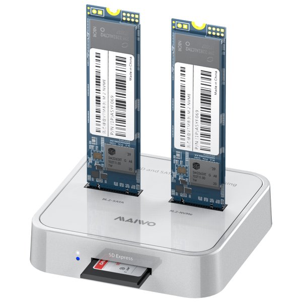תחנת עגינה לדיסקים MAIVO Type-C to M.2/NVME Plus Card Reader | PC SQUAD
