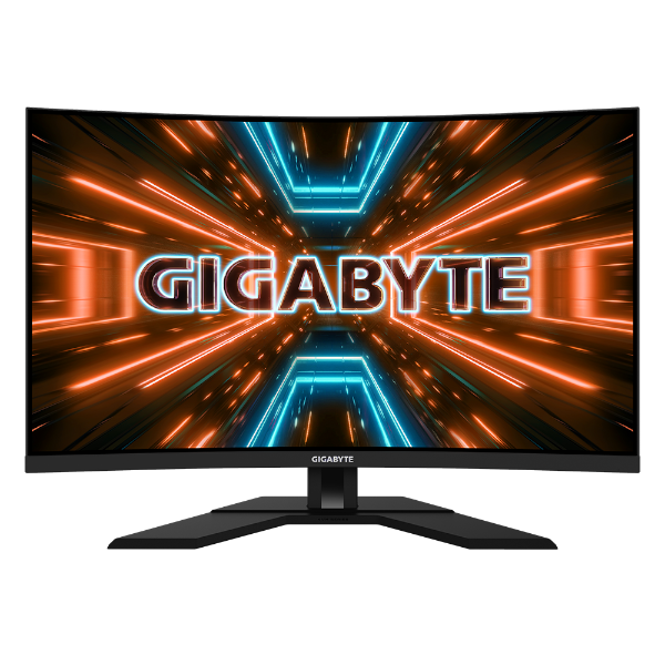 מסך קעור Gigabyte M32QC QHD 1MS 170Hz VA 31.5 DCI-P3 8BITS HDR400 | PC SQUAD