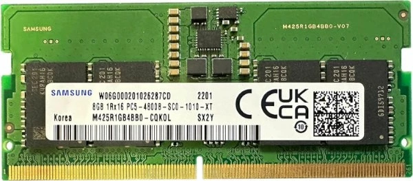 זכרון לנייד Samsung Memory DDR5 8GB 4800Mhz SO-DIMM | PC SQUAD