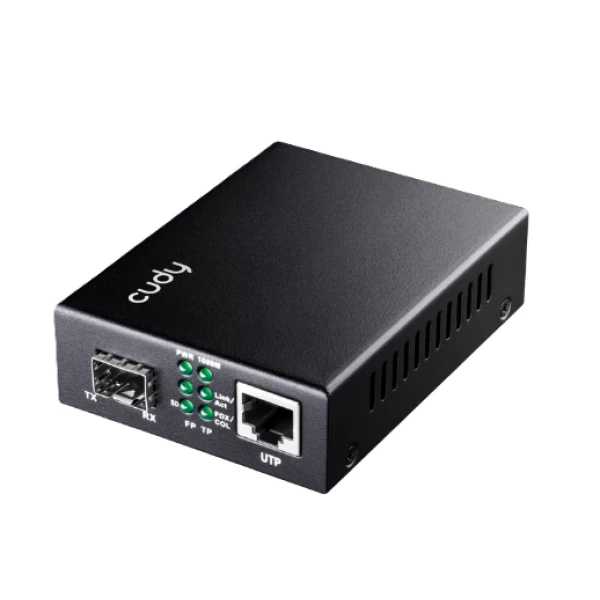 ממיר חיבור רשת אופטי CUDY Gigabit Media Converter MC220 | PC SQUAD
