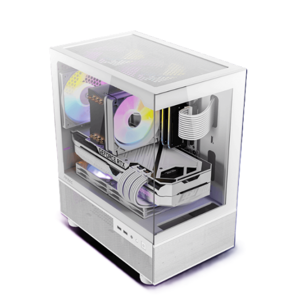 מארז לבן Antec CX200M RGB ELITE M-ATX 5X120mm RGB FANS | PC SQUAD