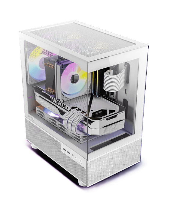 מארז לבן Antec CX200M RGB ELITE M-ATX 5X120mm RGB FANS | PC SQUAD